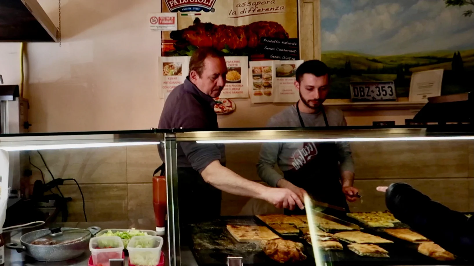 counter at sforza piero pizza sforza piero pizza - staff