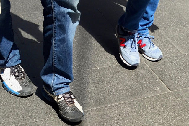 Comfortable sightseeing shoes