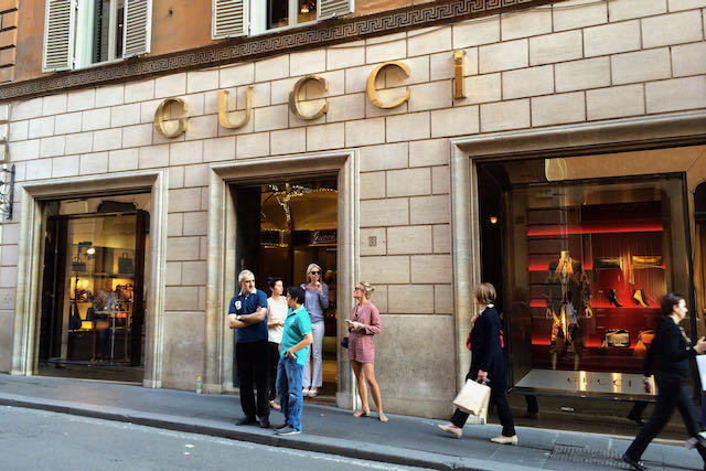 rome shopping fall fashions