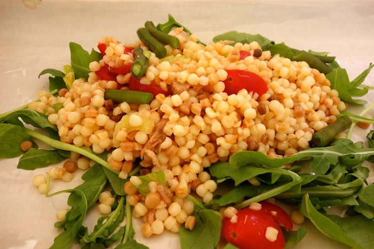 Sicilian style cold pasta Sicilian style cold pasta