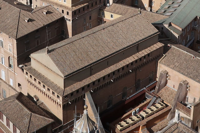 Sistine Chapel exterior Sistine Chapel exterior