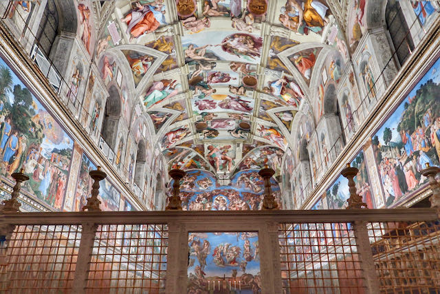 Sistine Chapel. View Sistine Chapel. View