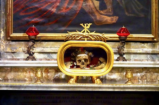 church of Santa Maria in Cosmedin skull of st valentine church of Santa Maria in Cosmedin skull of st valentine