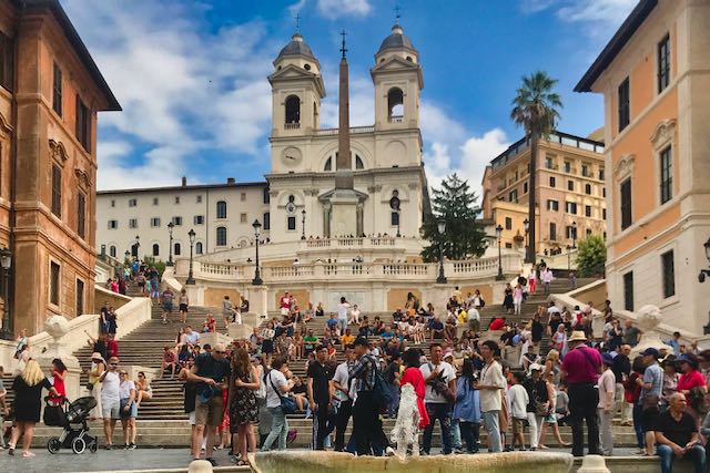 spanish steps in rome