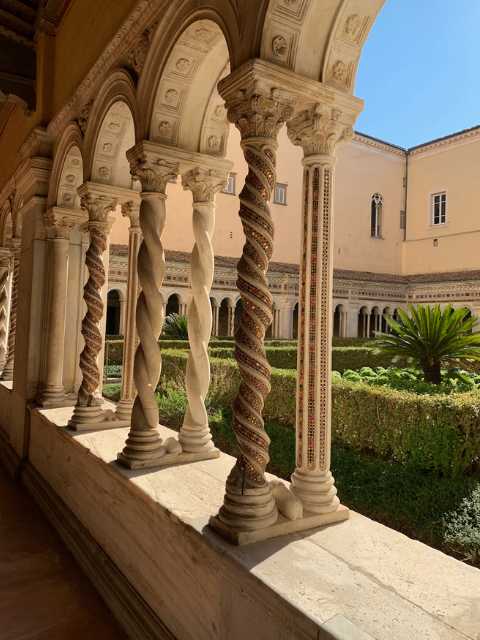 st paul outside the walls cloister view