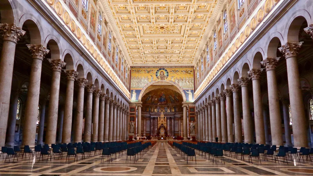 st paul outside the walls interior st paul outside the walls interior
