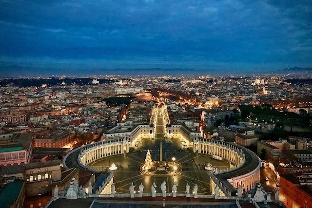 winter climb of st peters dome with sunset