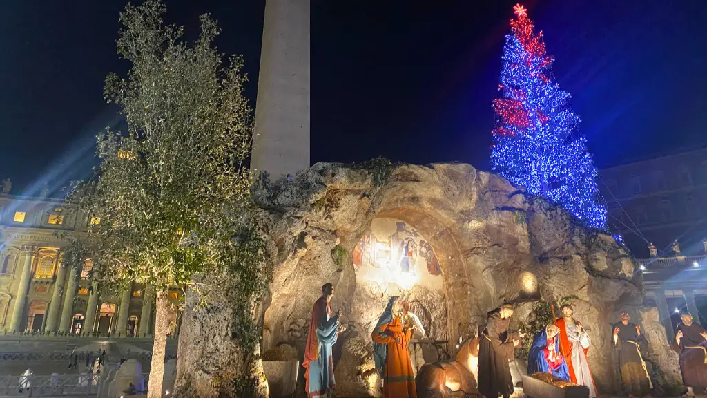 st peters square nativity tree 2023
