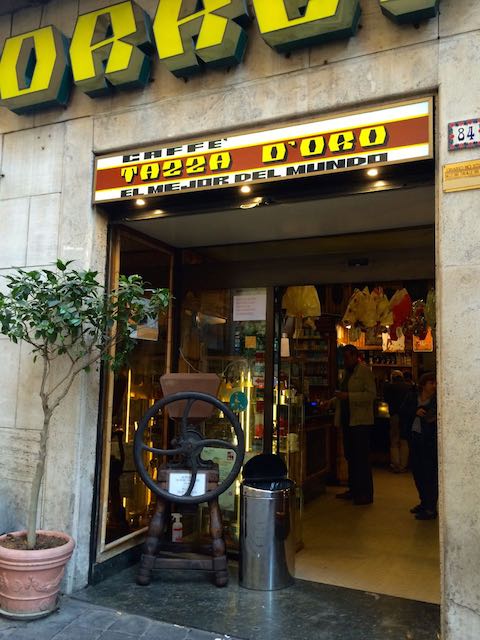 caffe tazza d'oro near pantheon