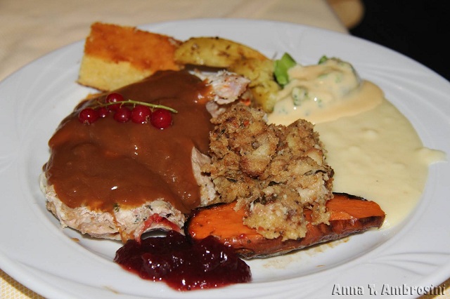 thanksgiving plate - anna ambrosini