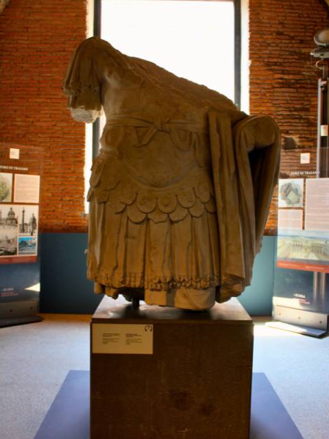 trajans market statue fragments trajans market statue fragments