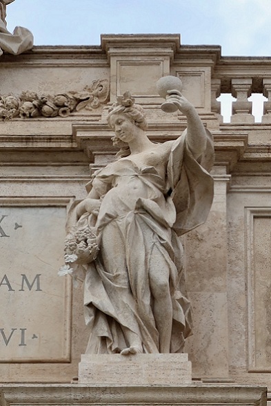Autumn harvest  trevi fountain history