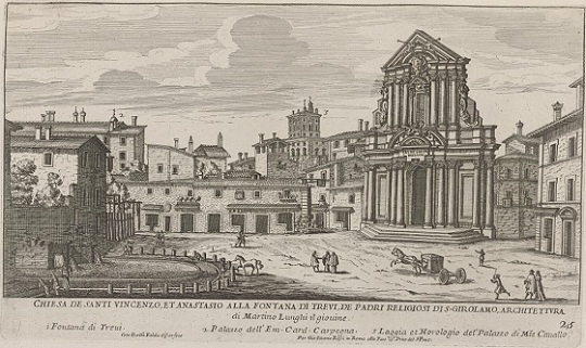 trevi fountain history trevi fountain rendering bernini