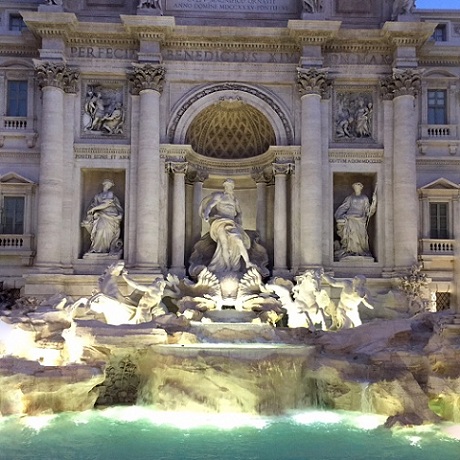 trevi fountain