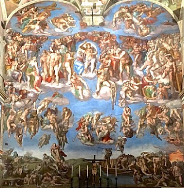 last judgement in sistine chapel