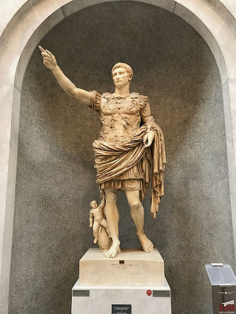augustus of prima porta in vatican museums augustus of prima porta in vatican museums