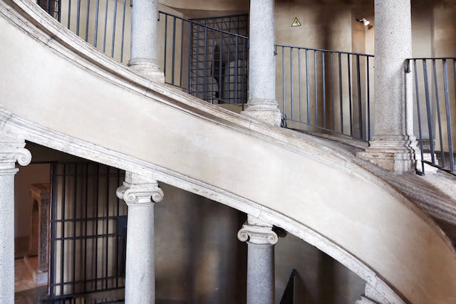 bramante staircase side view bramante staircase side view