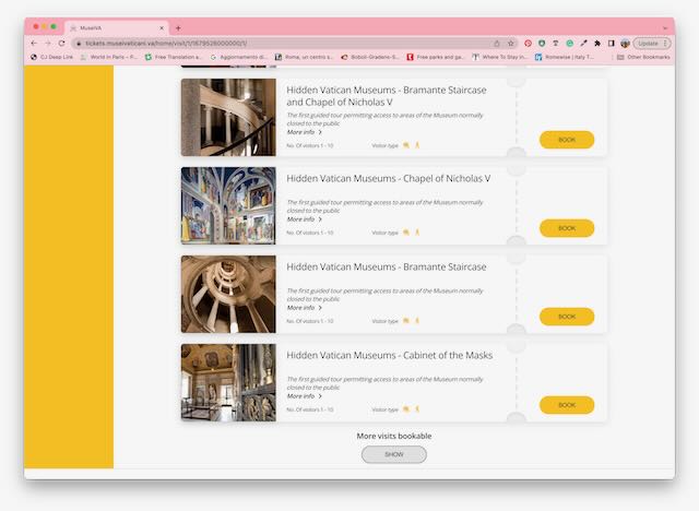 vatican museums ticketing page - hidden rooms vatican museums ticketing page - hidden rooms