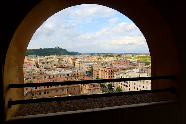 rome city views from bramante staircase rome city views from bramante staircase