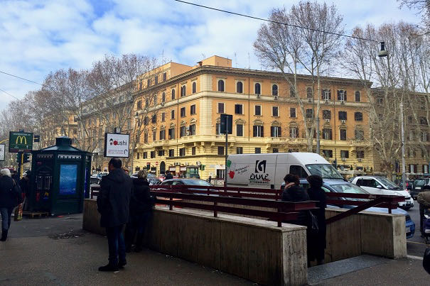 Ottaviano metro stop in rome