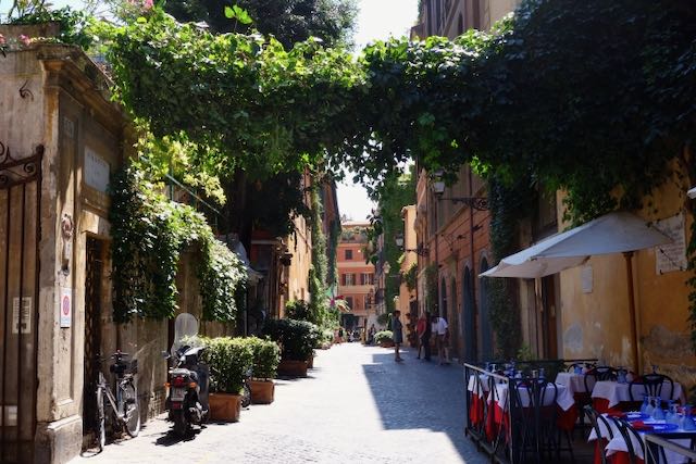via margutta in summer via margutta in summer