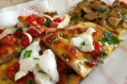 Rome. Via Nizza pizza joint