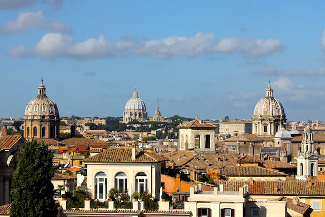 rooftop views in rome