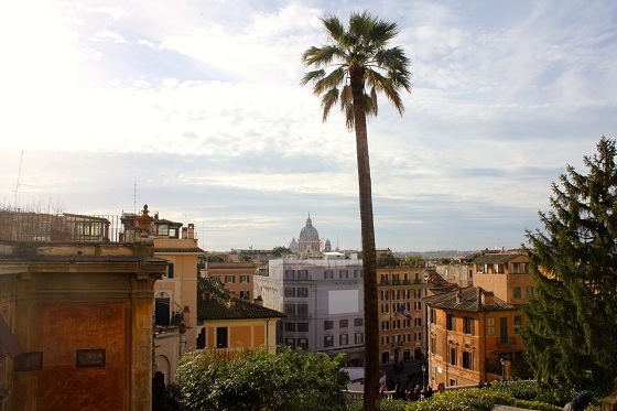 view from top of spanish steps view from top of spanish steps